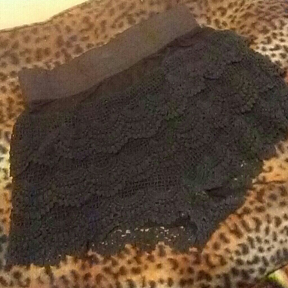 Small black shorts